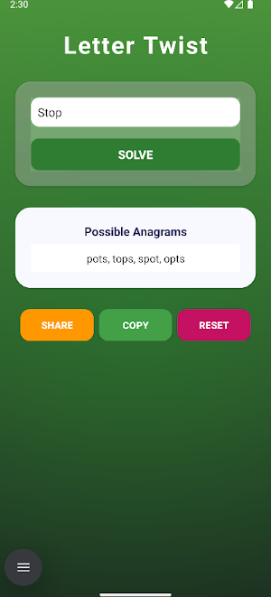 Letter Twist Screenshot 1