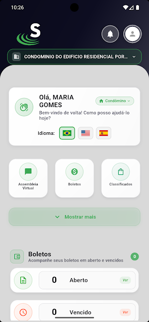 Solução Condomínio Screenshot 1