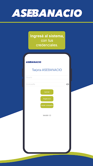 Tarjeta ASEBANACIO Screenshot 1