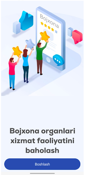 Bojxona xizmatini baholash Screenshot 0