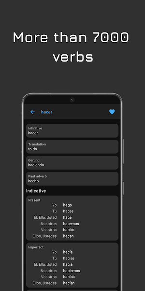 Spanish Verb Conjugator Screenshot 1