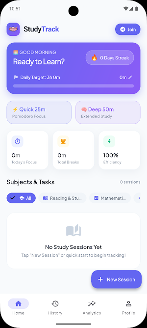 StudyTrack Screenshot 1