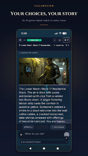 SagaBound - AI RPG Sandbox Screenshot 3