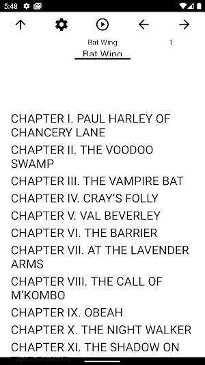 Book, Bat Wing Screenshot 0