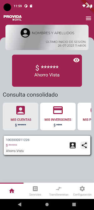 Provida en Línea Screenshot 2