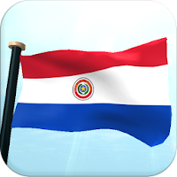Paraguay Flag 3D Wallpaper