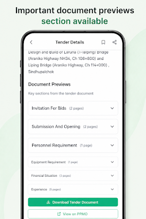 Tender Hub Screenshot 2
