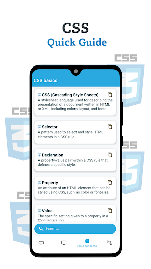 CSS Quick Guide Screenshot 2