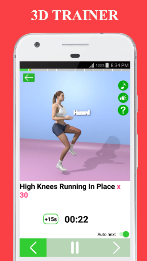 Lose Weight In 30 Days - Female Workout Screenshot 2