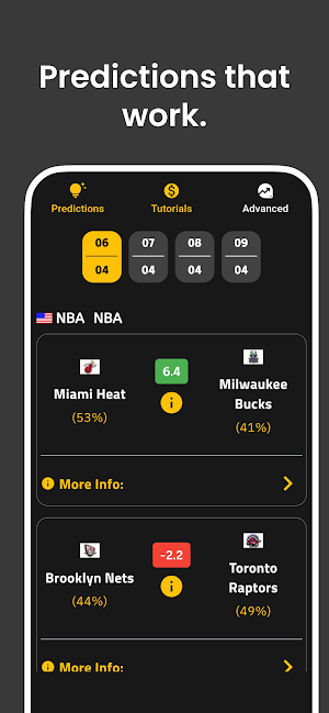 Pro Basketball Prediction Tips Screenshot 0