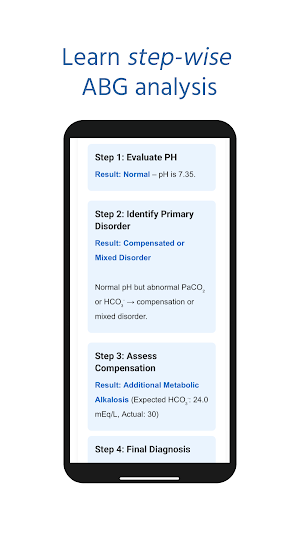 ABG Analyzer - Do ABG Analysis Screenshot 1
