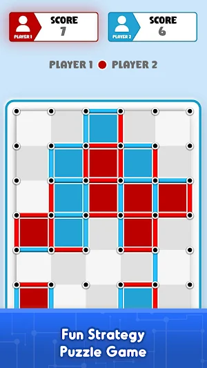 Dots & Boxes Logic Battle Screenshot 0