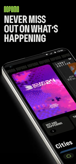NOFOMO: Saudi Music Events Screenshot 0