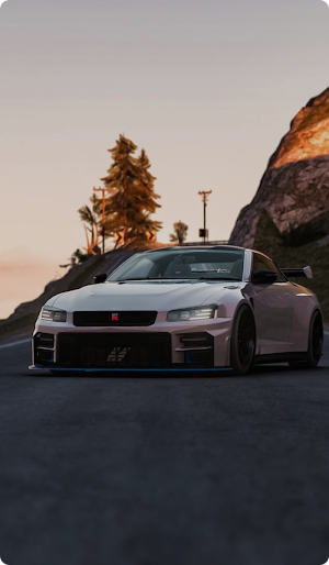 Nissan GTR Wallpaper Screenshot 2