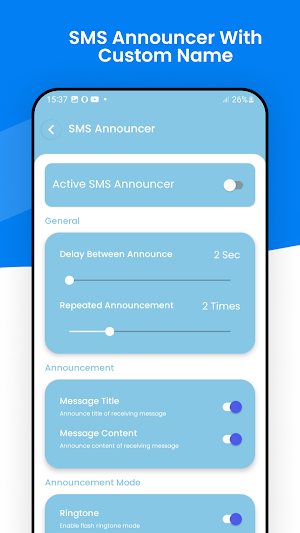 Incoming Caller Name Announcer Screenshot 1
