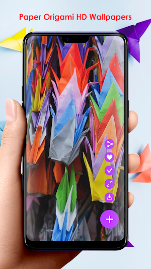 Paper Origami HD Wallpapers Screenshot 0