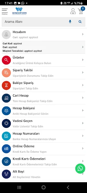 Windoform B2B Screenshot 0