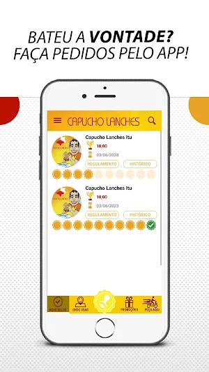 Capucho Lanches Itu Screenshot 2