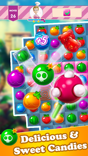 Candy Fruit Splash Screenshot 1