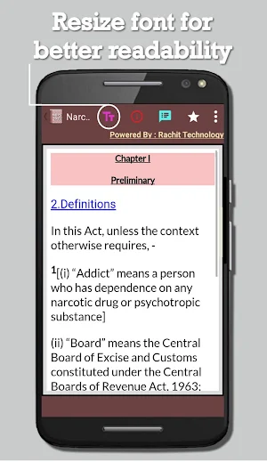 Narcotic Drugs Act 1985 Screenshot 2