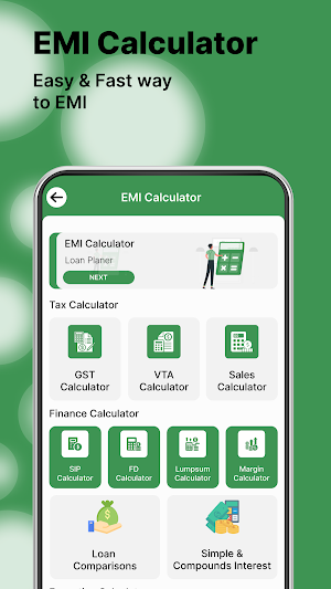 LoanTool - EMI Loan calculator Screenshot 0
