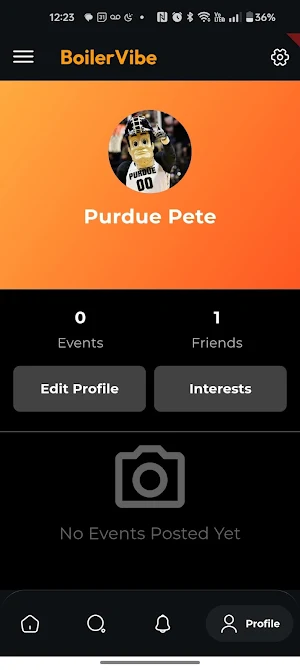 BoilerVibe Screenshot 1