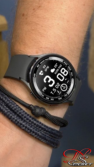 [N-SPORT592]BWDigitalWatchFace Screenshot 0