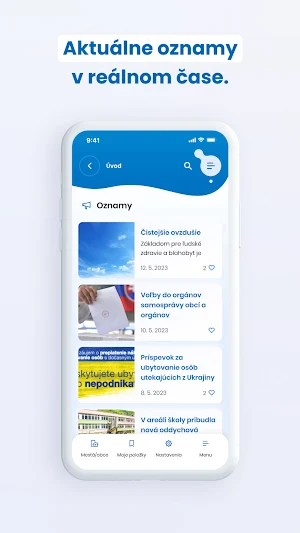 Vidanto │ Samospráva v mobile Screenshot 1