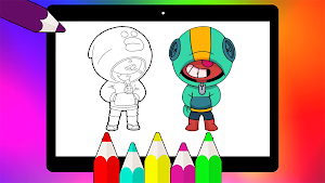 Brawl Stars Coloring Book Screenshot 3