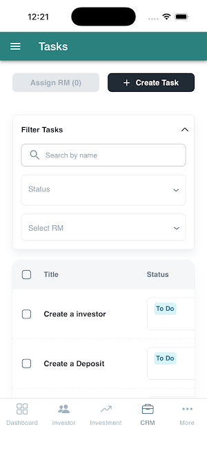 SAML RM Portal Screenshot 3