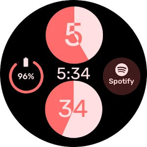 Simple Circle - Watchface Screenshot 0