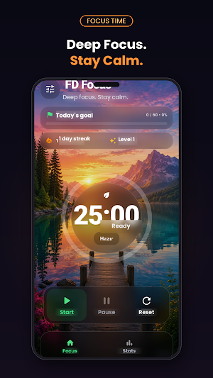 FD Focus, Timer Screenshot 0