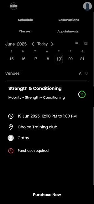 Choice Training Screenshot 0