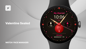 Valentine Sealed - watch face Screenshot 0