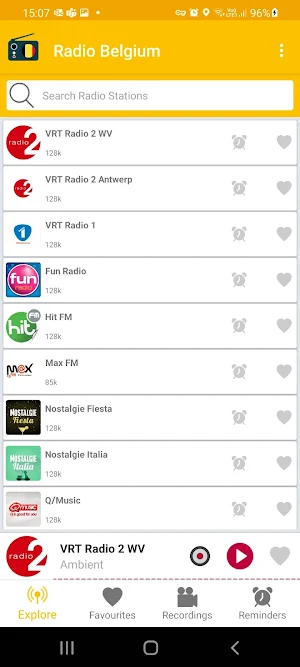 Radio Belgium: Online FM Music Screenshot 0
