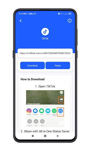 All in One Status Saver - Social Media Manager Screenshot 3
