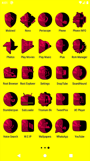 Wicked Crimson Icon Pack Screenshot 3