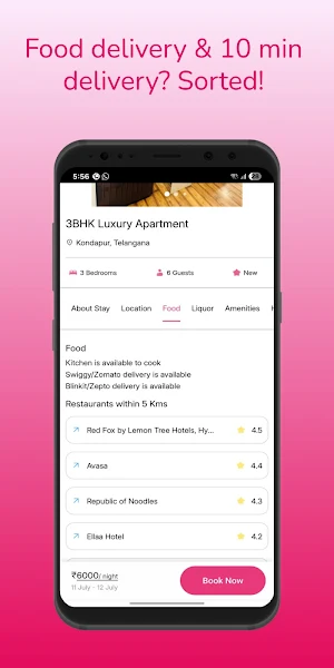 Stayezy: Book Stay Per Night Screenshot 2