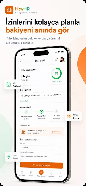 HeyHR Mobile Screenshot 1