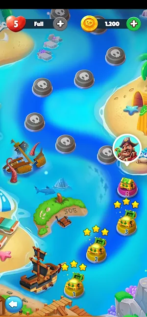 Bubble Shooter : Bubble Pirates Screenshot 1