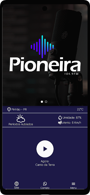 Pioneira FM - Pinhão PR Screenshot 0