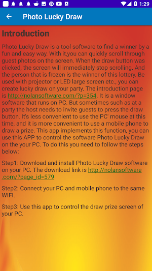 Photo Lucky Draw Screenshot 1