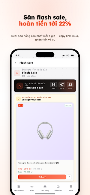 Hoantien - Mua sắm hoàn tiền Screenshot 2