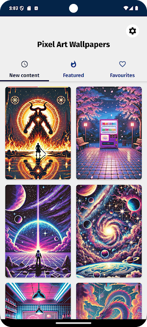 Pixel Art Wallpapers Screenshot 1