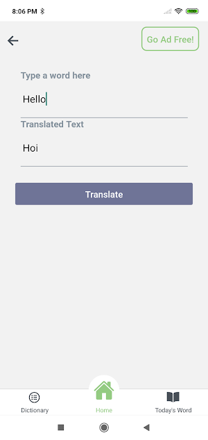 Frisian English Translator Screenshot 1