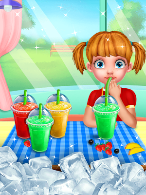 Icy Slushy Maker Cooking Game Screenshot 2