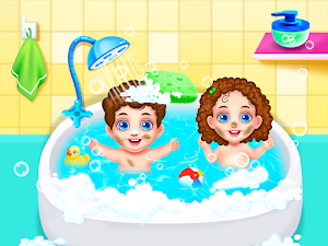 Twins babysitter daycare madness Screenshot 0
