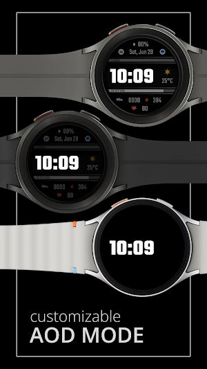 DADAM108 Digital Watch Face Screenshot 3