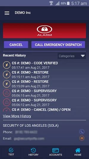 AlarmAccount Screenshot 3