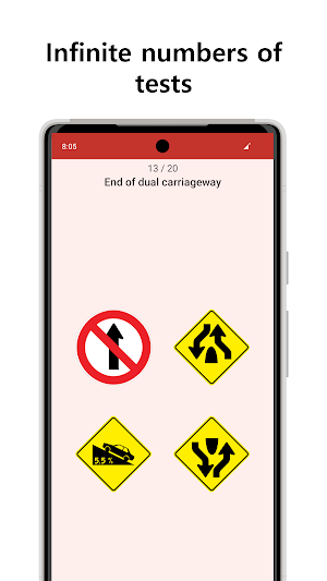 Argentina Road Signs. Test Screenshot 2